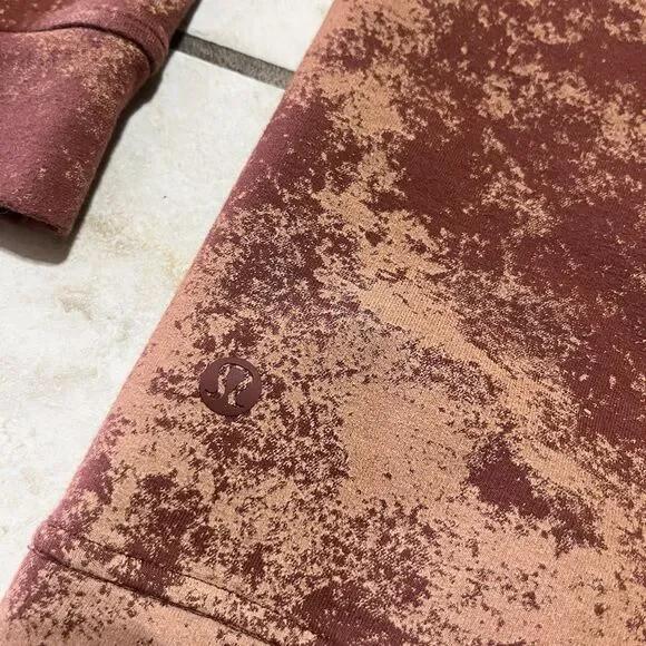 Lululemon Hoodie Mens Size XL City Sweat Tie Dye Camo Athleisure Performance - Picture 6 of 6